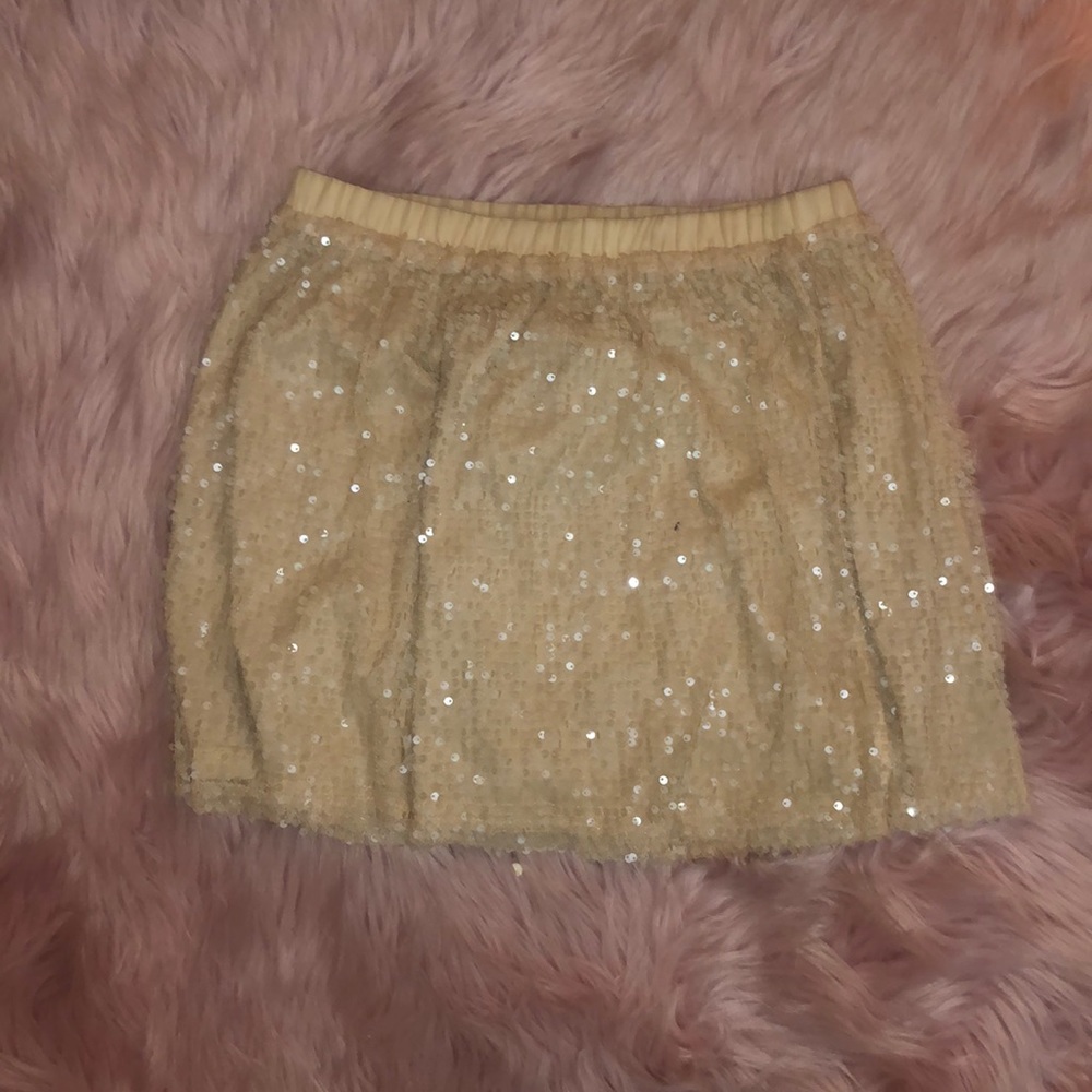 Sequin skirt